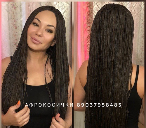 Афрокосички фото 14
