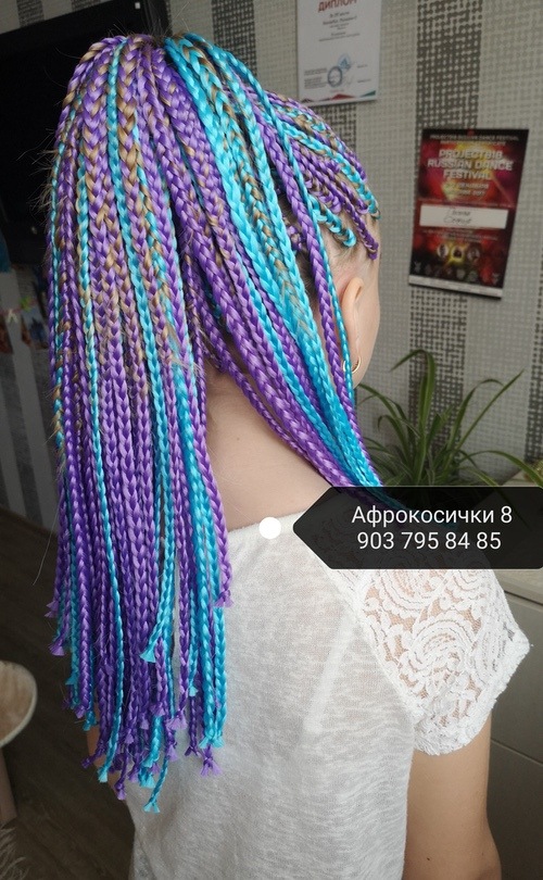 Афрокосички классические 21