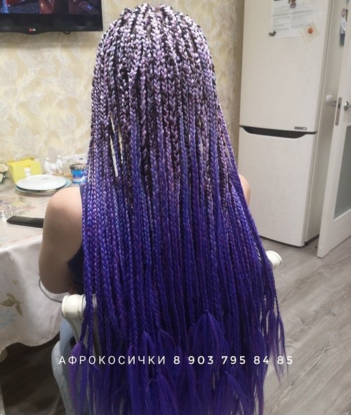 Афрокосички классические 58