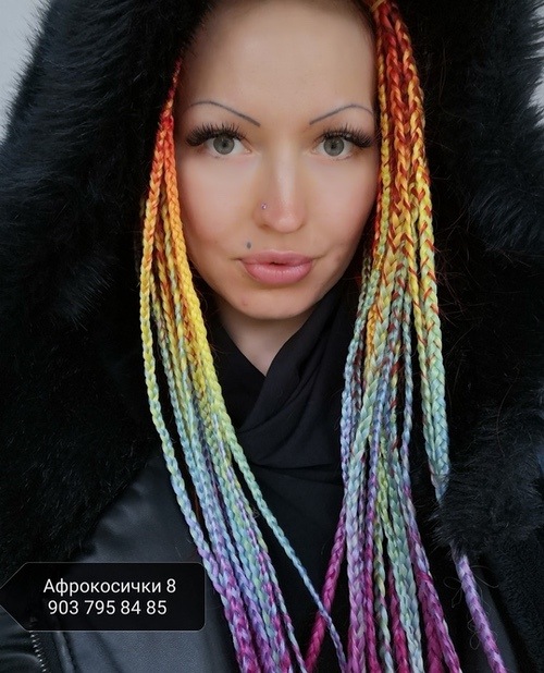Афрокосички классические 74