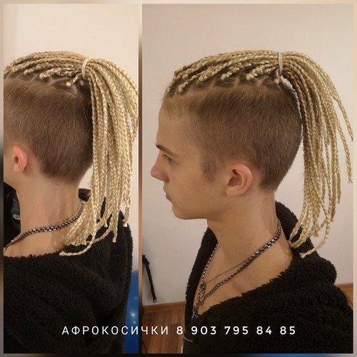 Афрокосички мужские 07