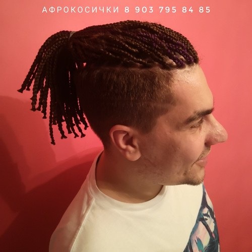 Афрокосички мужские 08